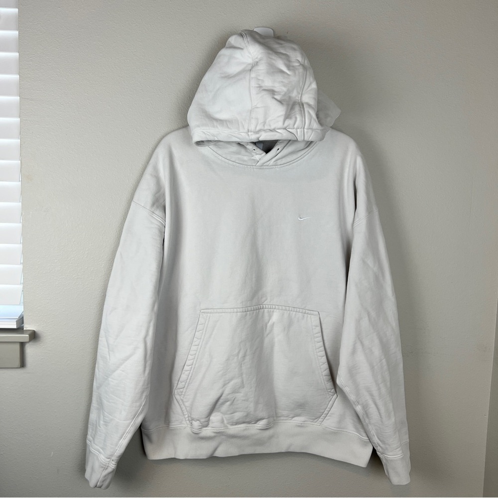 Nike Heavyweight Solo Swoosh Hoodie - Picture 2 of 5